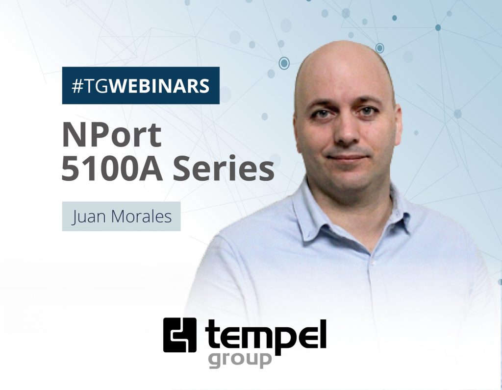 #TGWEBINAR - CONFIGURACIÓN Nport 5150A de Moxa