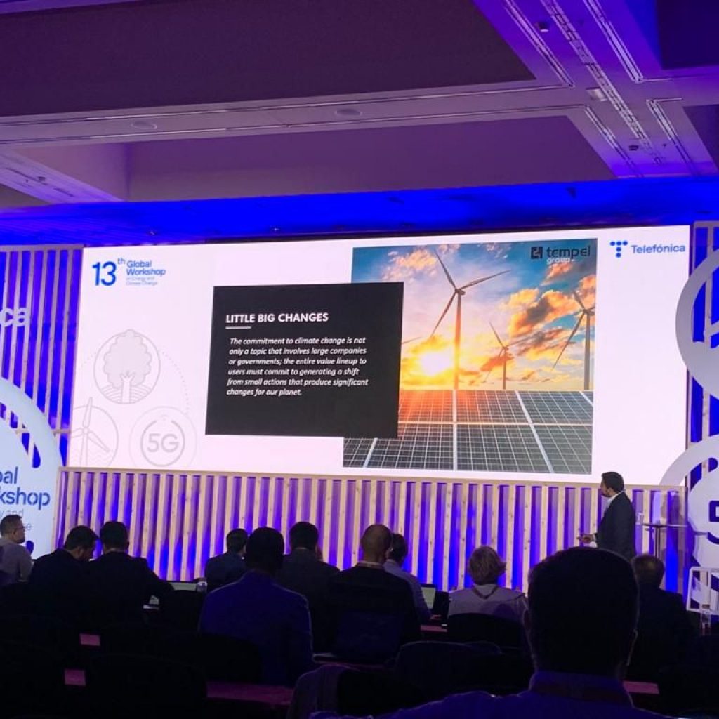 Tempel Group asiste y celebra con éxito el 13º del Workshop Global de Energía y Cambio Climático de Telefónica