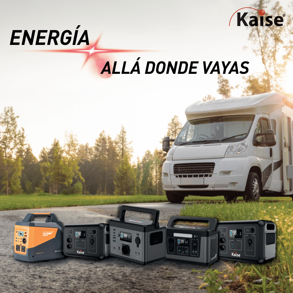 Las nuevas baterías portátiles Kaise son ideales para cargar tus dispositivos en cualquier momento y en cualquier lugar