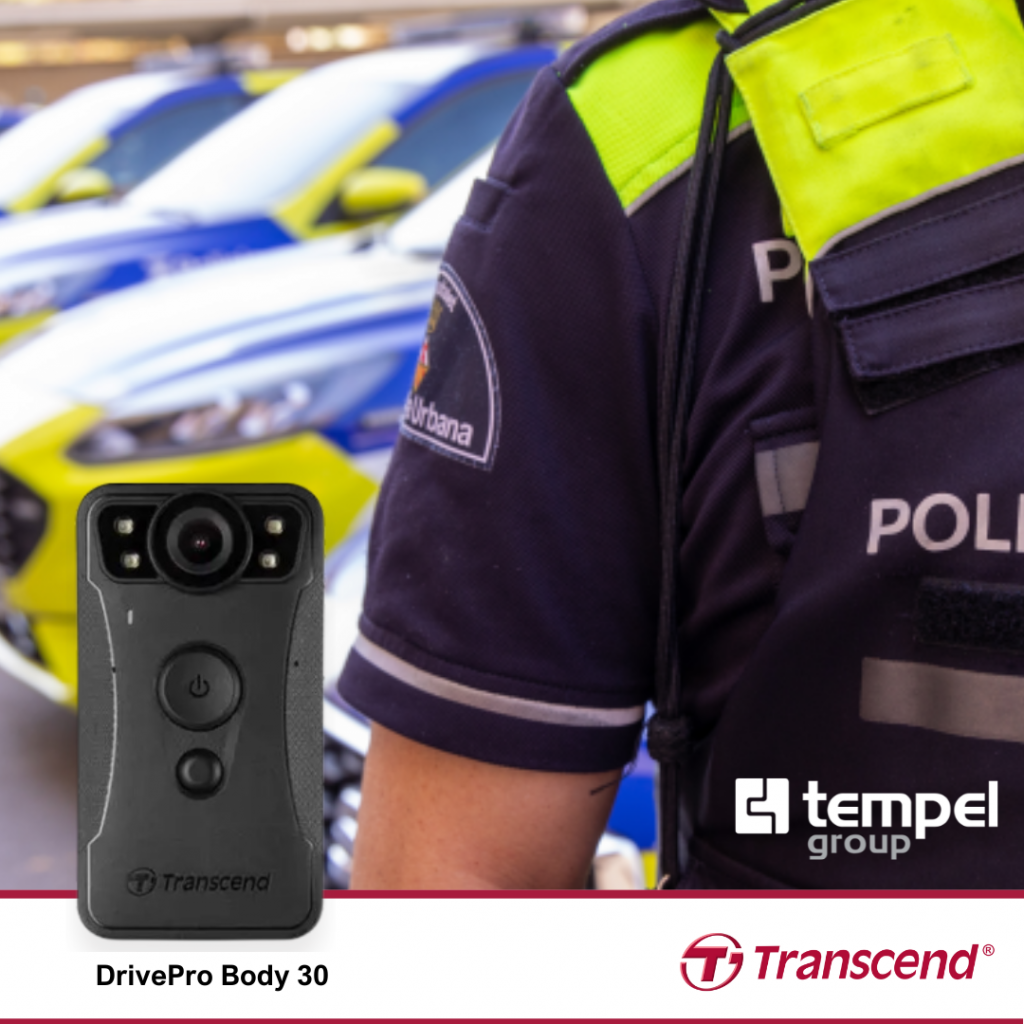 En Tempel Group, estamos muy content@s de poder comunicar que hemos implementado un avanzado sistema de bodycams de la marca Transcend, al cuerpo de la guardia urbana de Hospitalet de Llobregat.