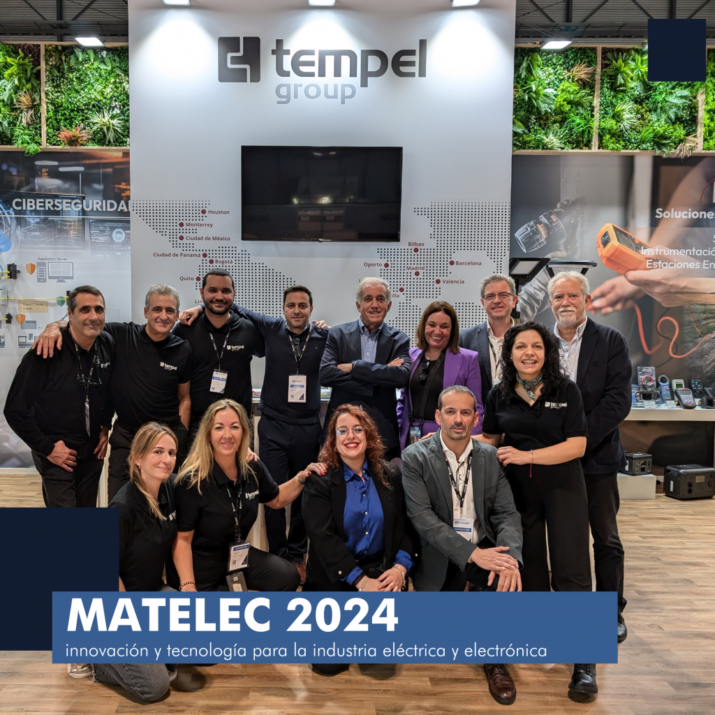 Tempel Group, como empresa especializada en soluciones energéticas, asiste a la feria MATELEC llevada a cabo entre los días 5 y 8 de noviembre en IFEMA Madrid.