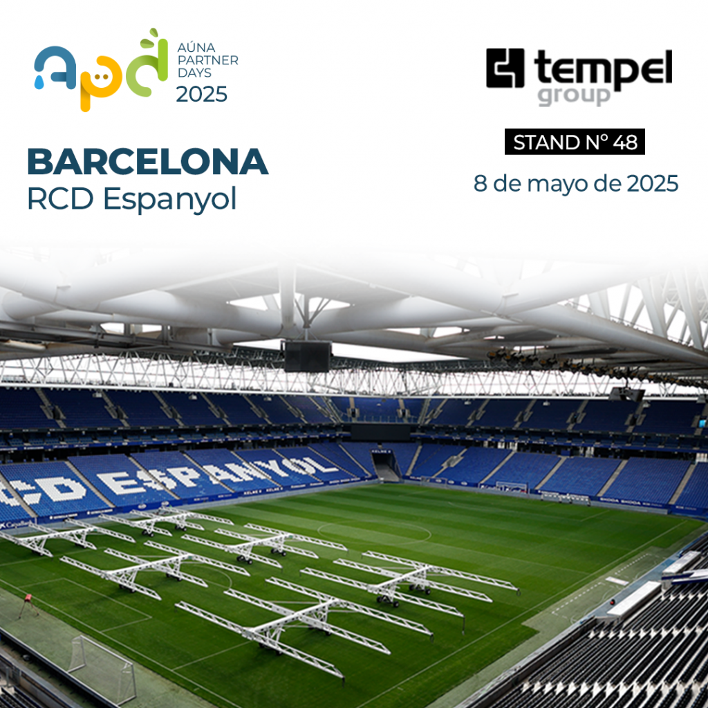 Tempel Group participa nuevamente en el evento organizado por Auna Distribución, (Auna Partners Days) y que en esta ocasión se celebró en el RCDE Stadium