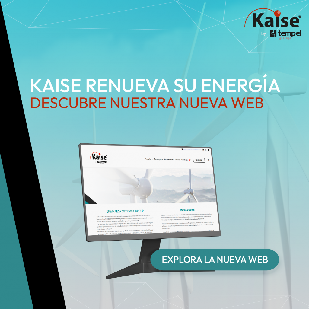 Kaise, marca propia de Tempel Group con más de 17 años en el mercado, lanza su nueva web con un diseño más moderno y funcional.